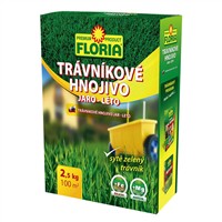 Trávníkové hnojivo FLORIA jaro/léto 2,5 kg