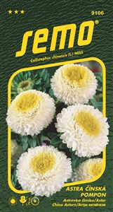 astra Pompon White and Yelollow 0,5g ***