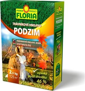 Trávníkové hnojivo FLORIA  Podzim 2,5 kg