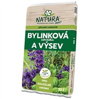  Substrát NATURA BYLINKOVÁ ZAHRÁDKA a VÝSEV 10 l