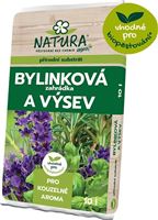  Substrát NATURA BYLINKOVÁ ZAHRÁDKA a VÝSEV 10 l