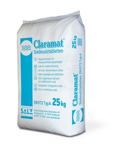 Solné tablety kulaté Claramat - 25 kg