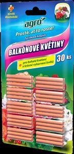 Tyčinkové hnojivo AGRO - BALKONOVÉ KVĚTINY
