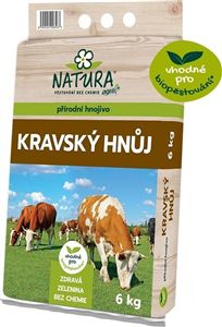NATURA  Kravský hnůj - 6 kg