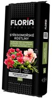 Substrát FLORIA pro středomořské rostl.40 l BLACK