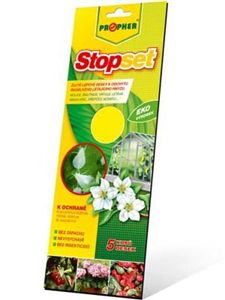 STOPSET lepové desky  žluté