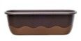 Truhlík MARETA 60 cm - čoko/bronz