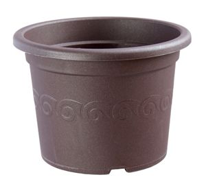 květináč  Narcis  15 cm čokoláda