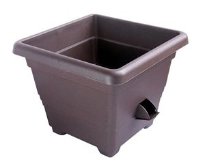 květináč BERGAMOT 25x25 samoz. čokoláda