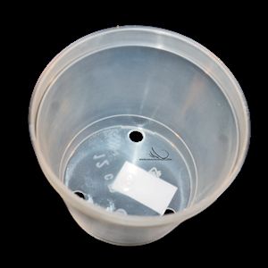 květináč STANDART transparentní 18 cm