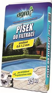 Písek do filtrací - paleta (40x25kg)
