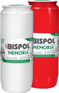 Svíčka olejová W04 BISPOL 235g bílá